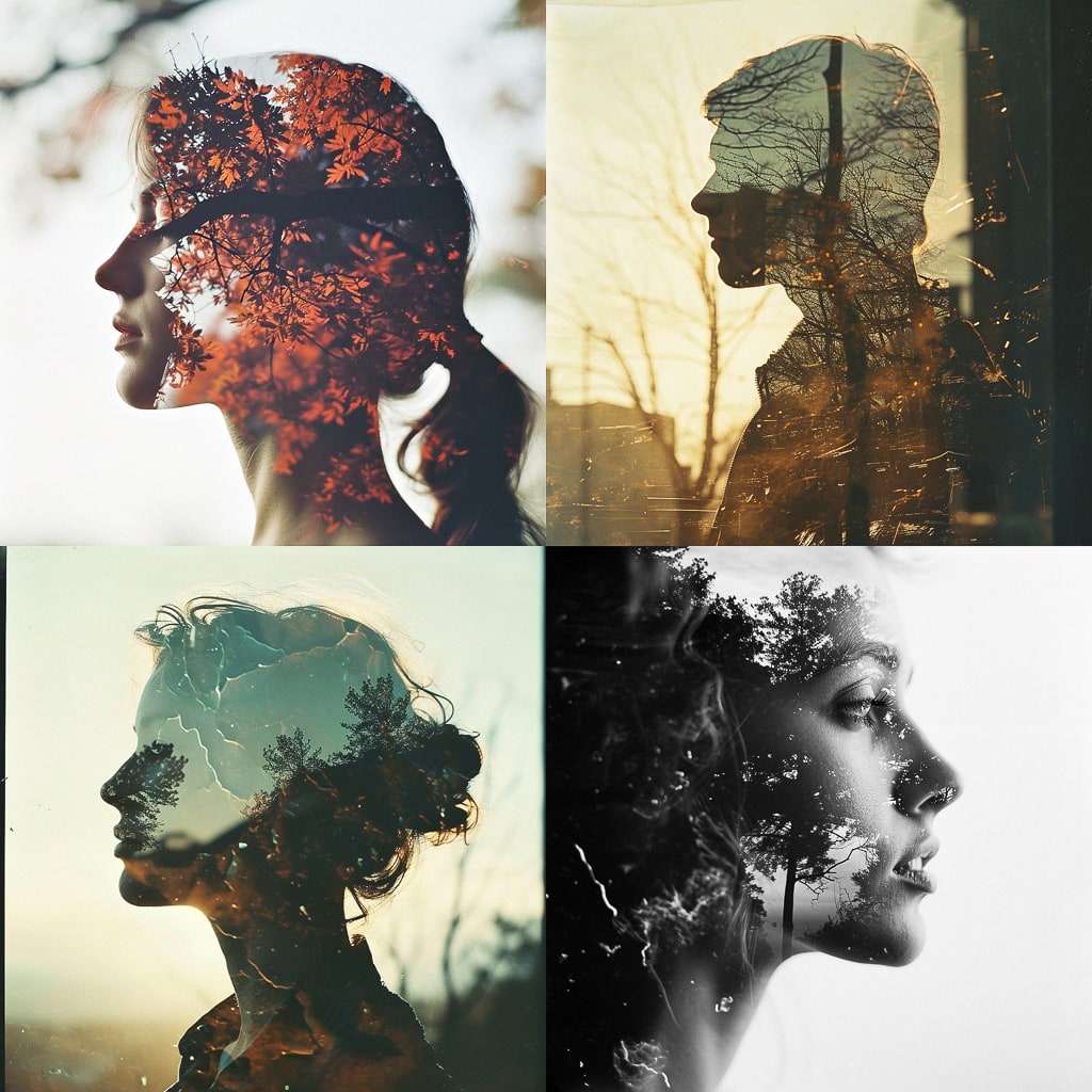 Стиль - Double exposure