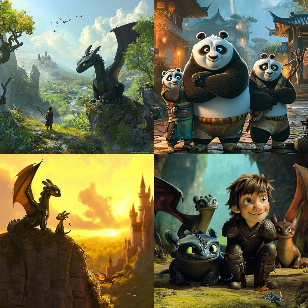 Стиль - Dreamworks