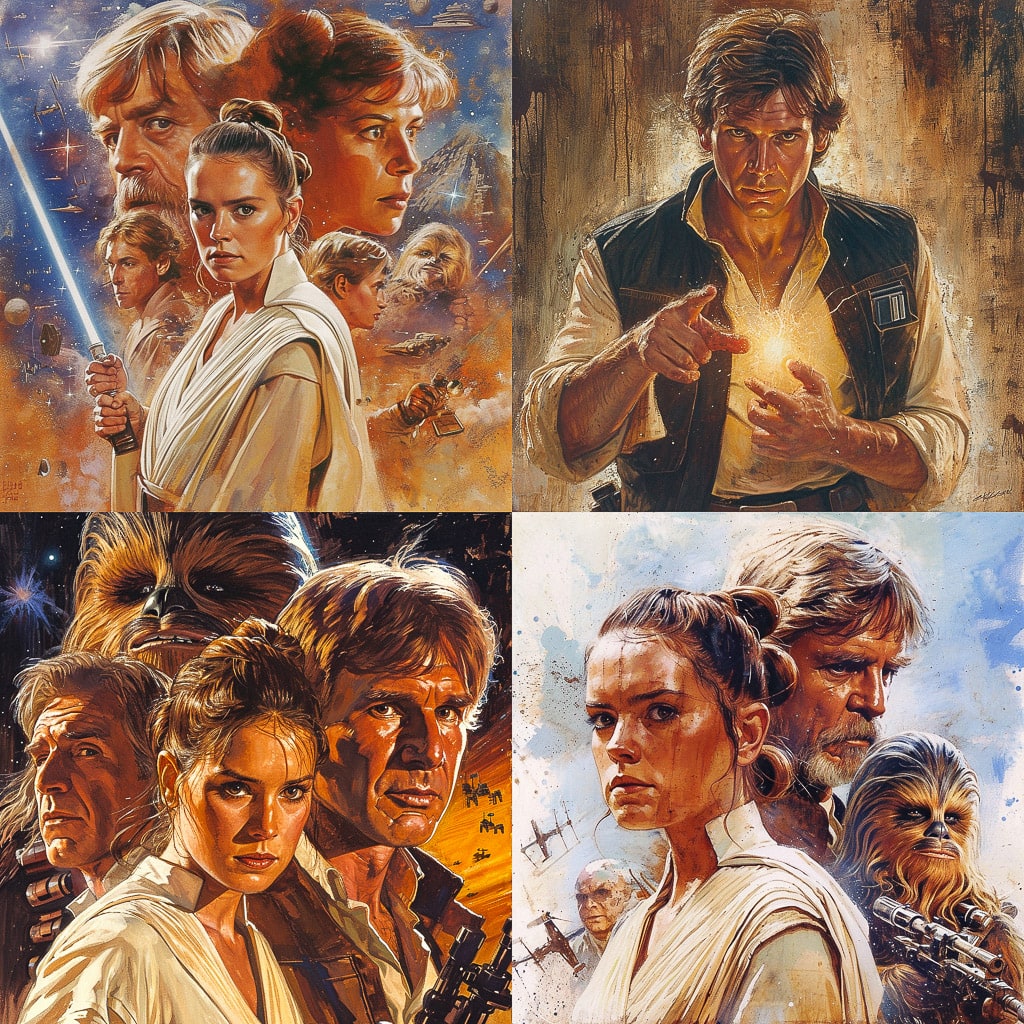 Стиль - Drew Struzan