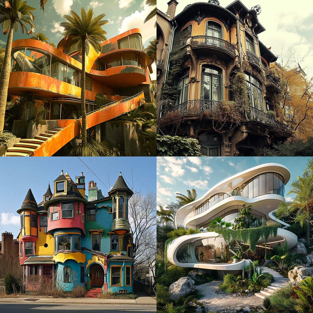 Стиль - Eclectic architecture