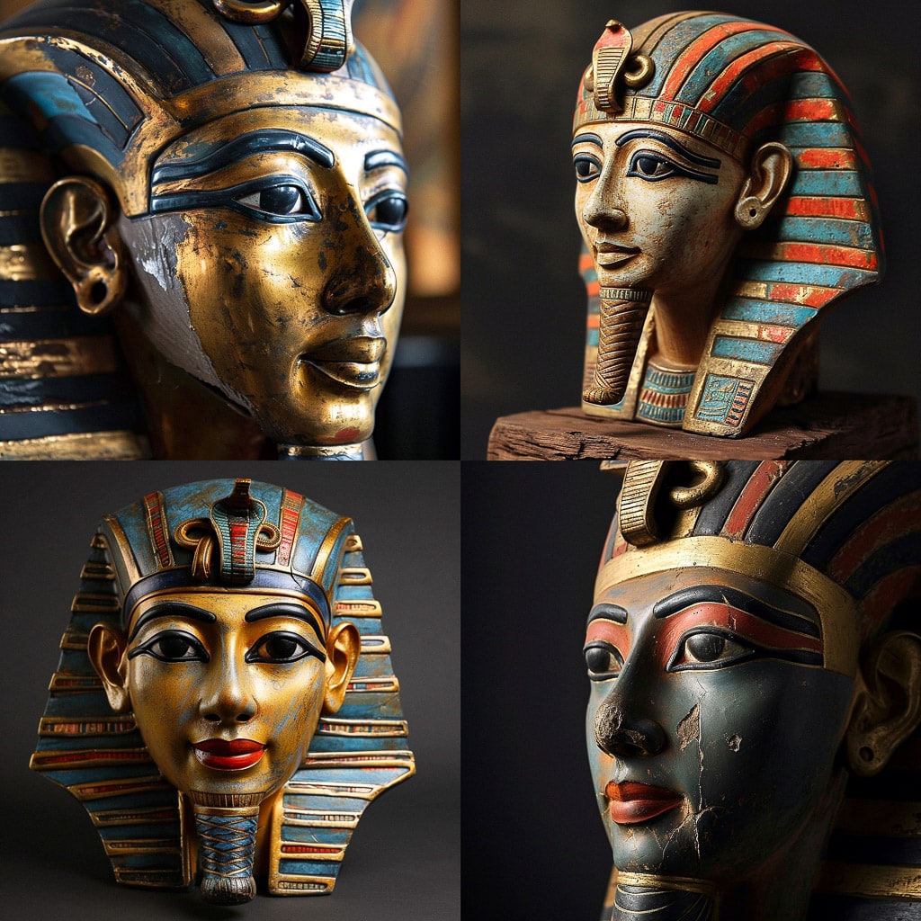 Стиль - Egyptian funeral mask