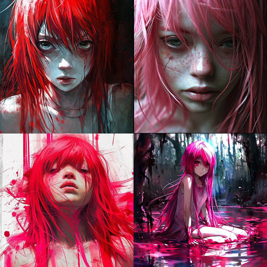 Стиль - Elfen Lied
