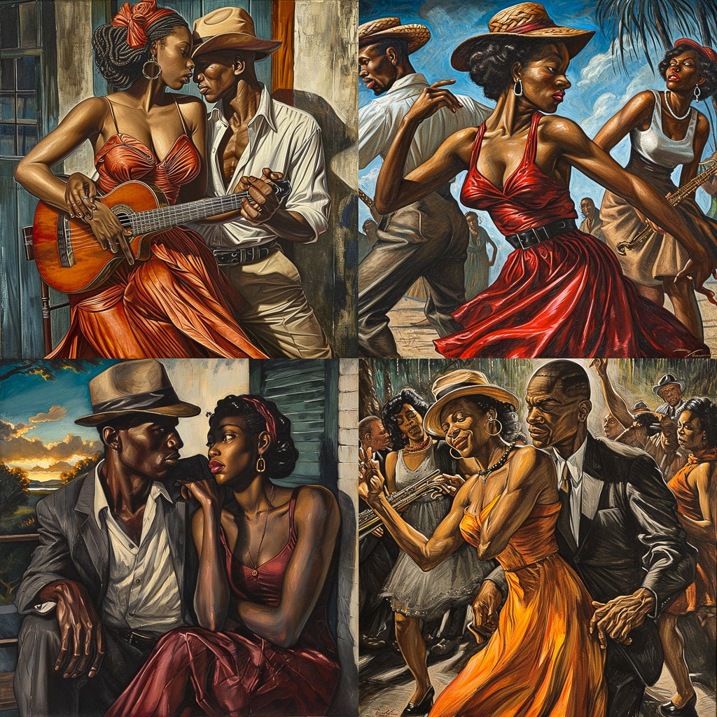 Стиль - Ernie Barnes
