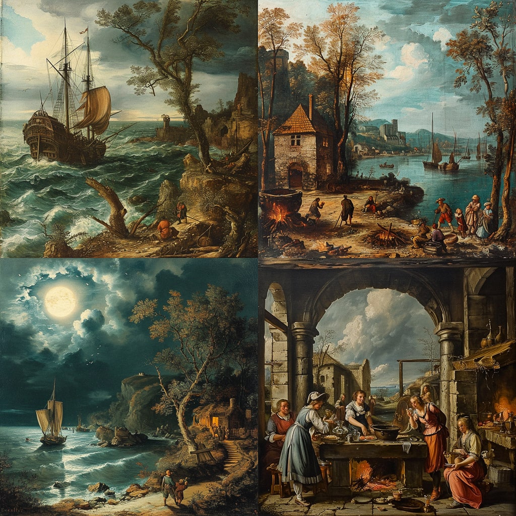 Стиль - Esaias van de Velde