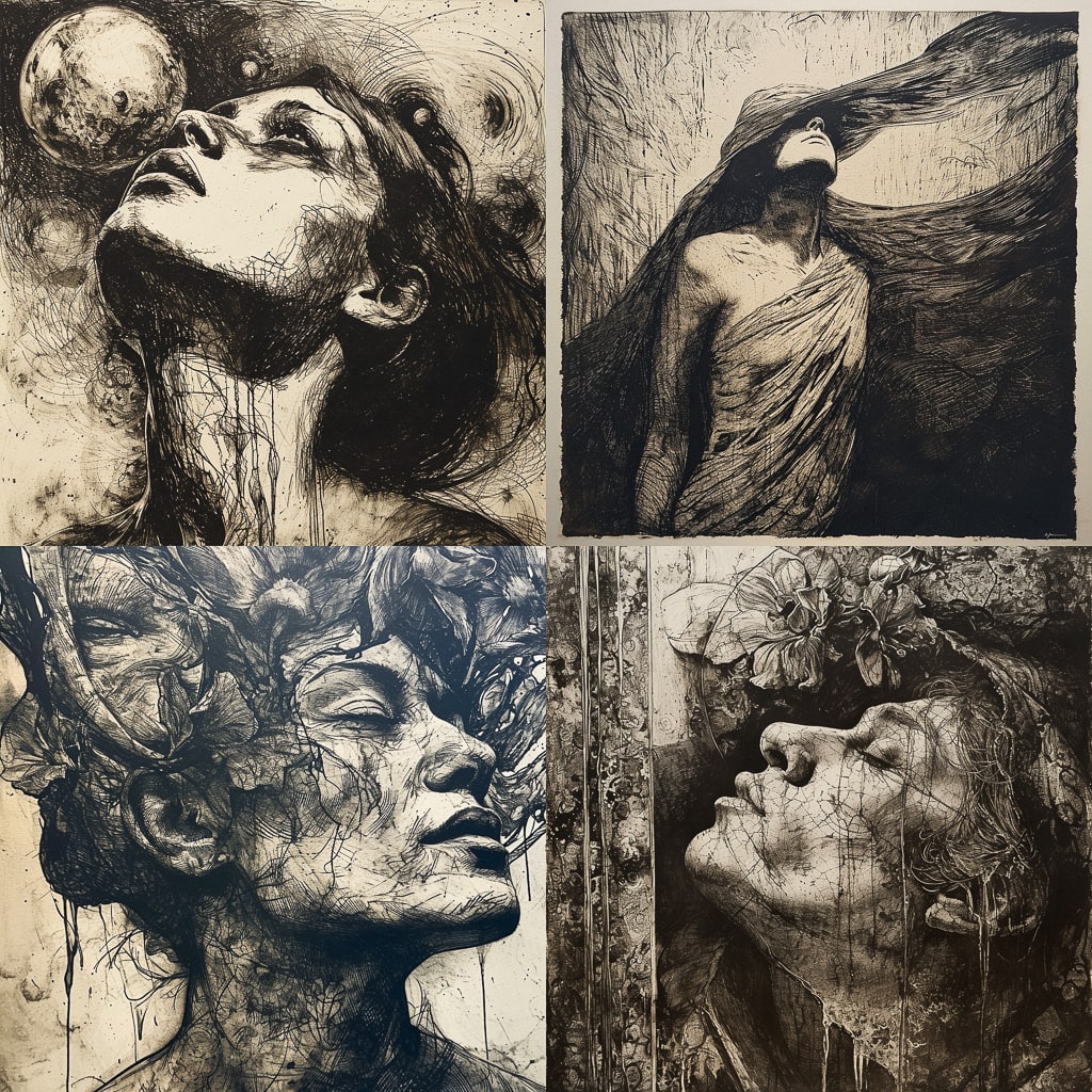 Стиль - Etching