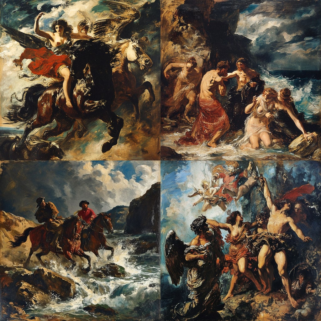 Стиль - Eugene Delacroix