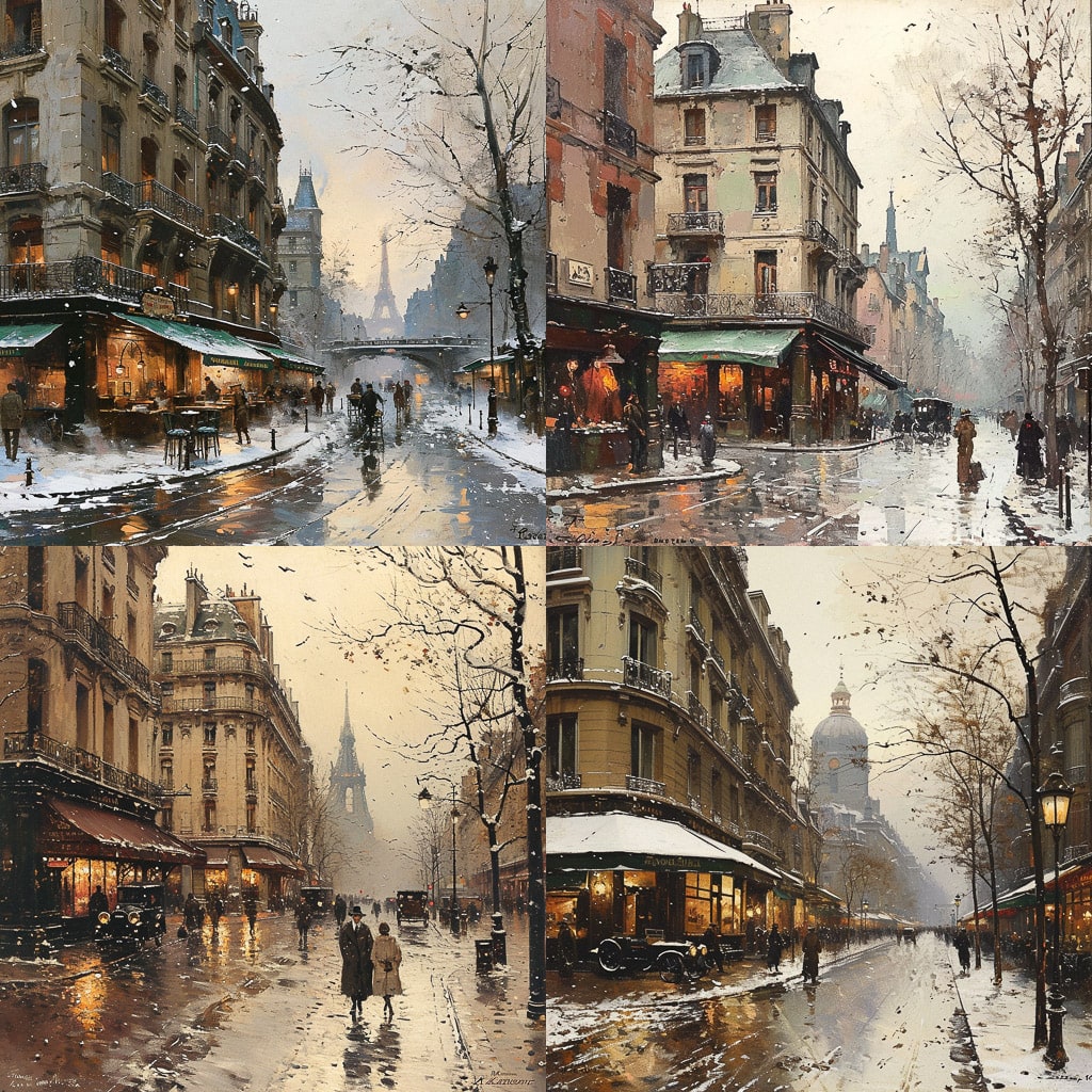 Стиль - Eugene Galien-Laloue