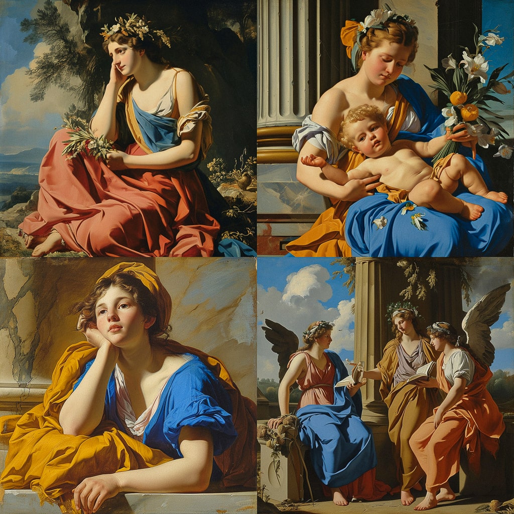 Стиль - Eustache Le Sueur