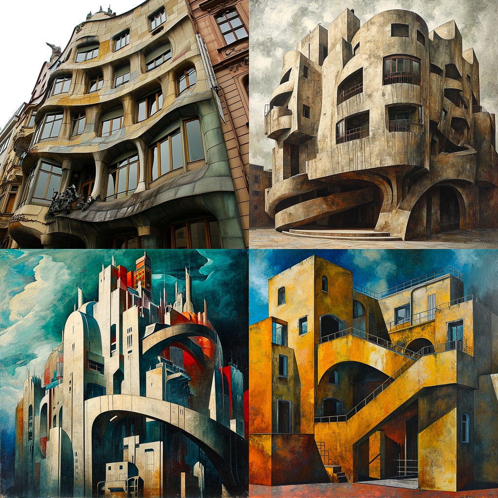 Стиль - Expressionist architecture