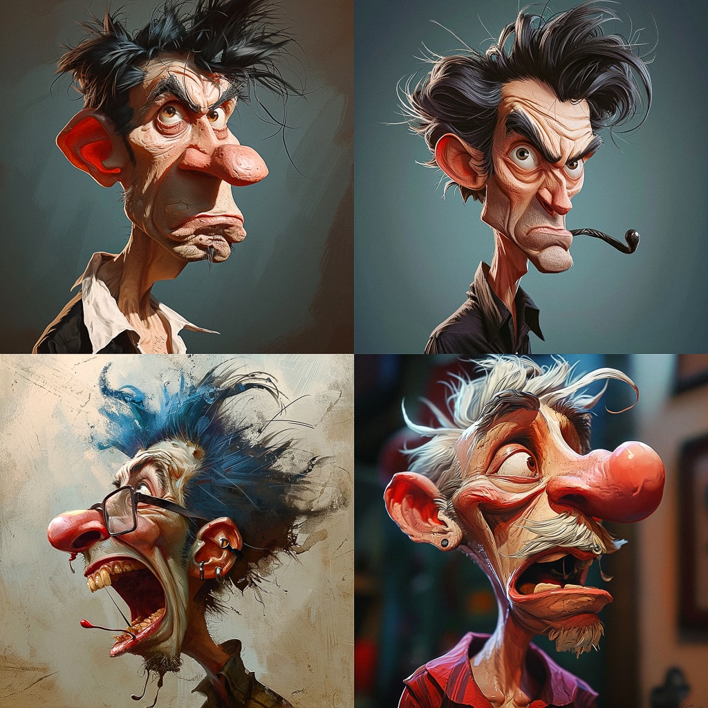 Стиль - Extreme caricature