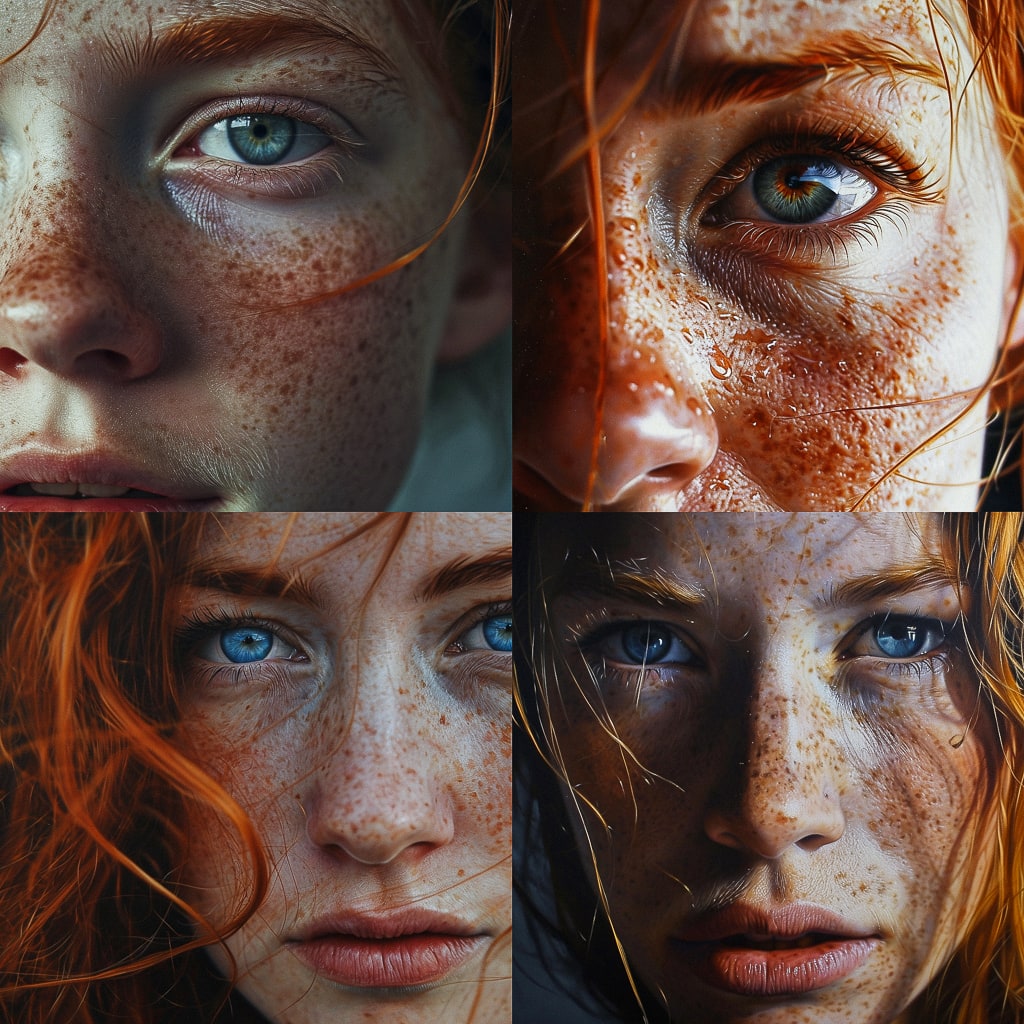 Стиль - Extreme close-up portrait