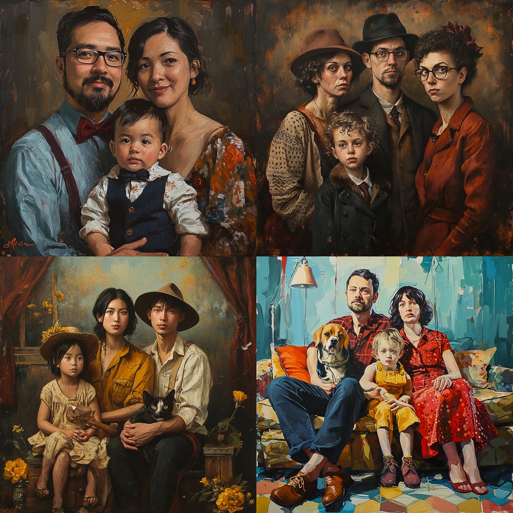 Стиль - Family portrait