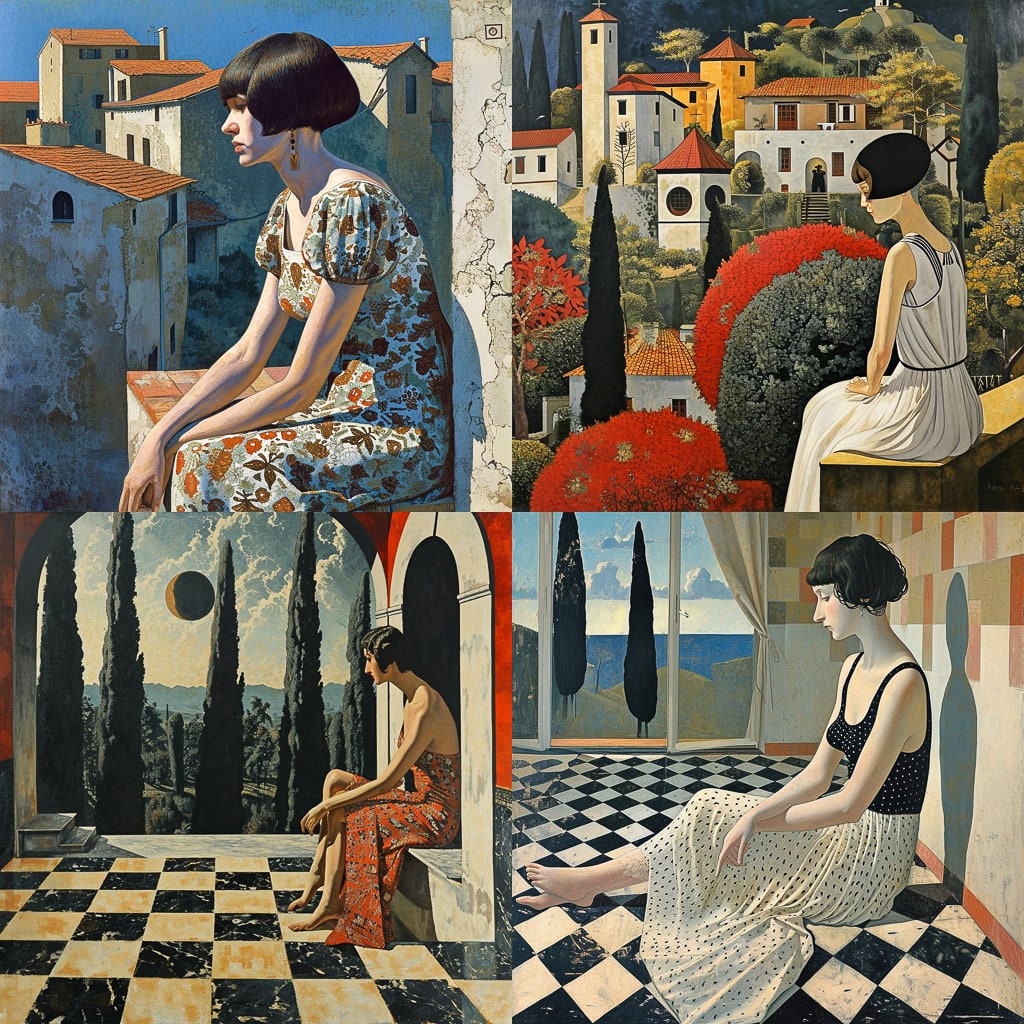 Стиль - Felice Casorati