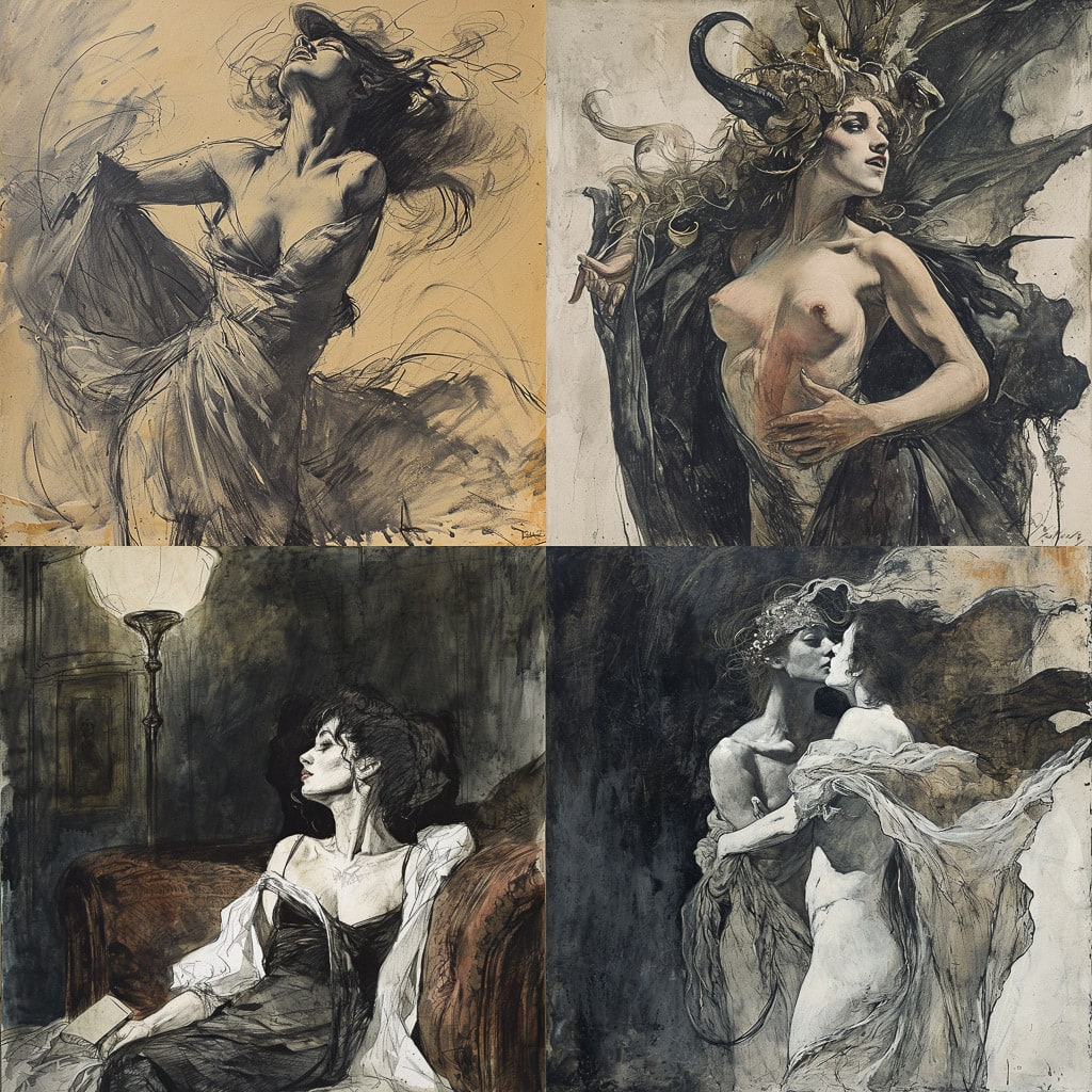 Стиль - Felicien Rops