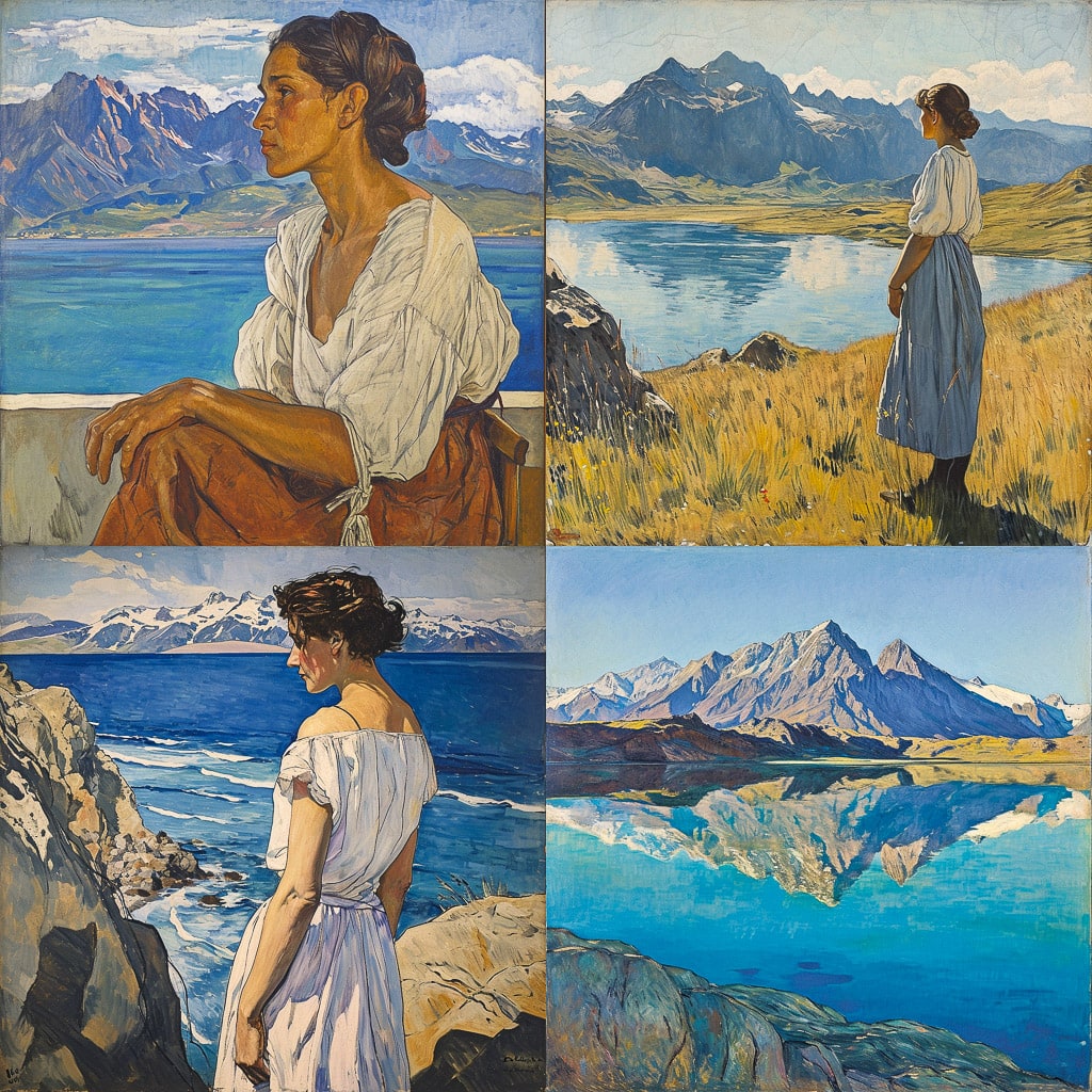 Стиль - Ferdinand Hodler