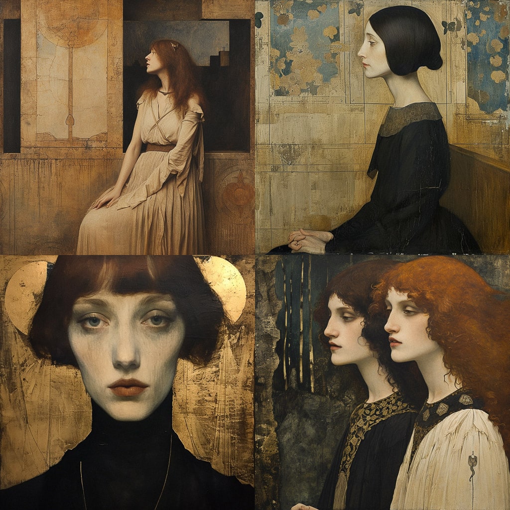 Стиль - Fernand Khnopff