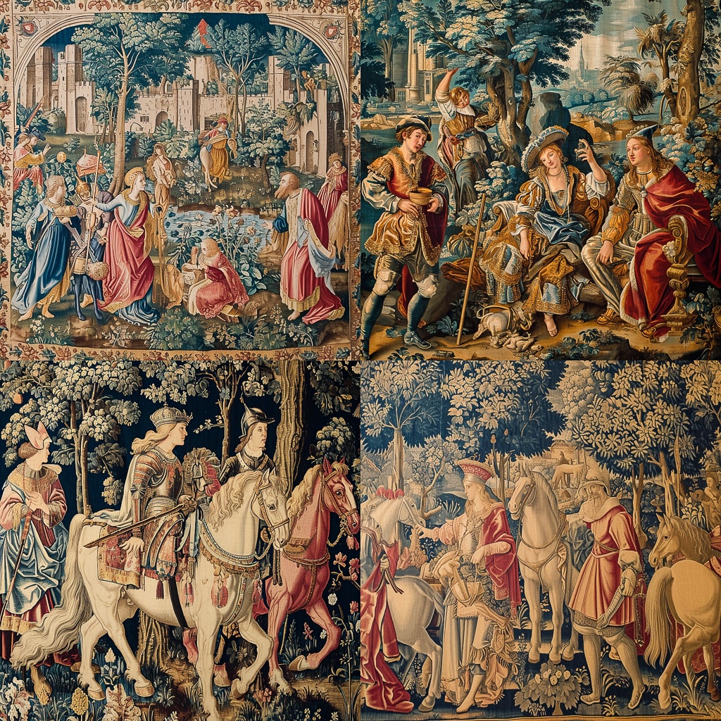 Стиль - Flemish tapestry