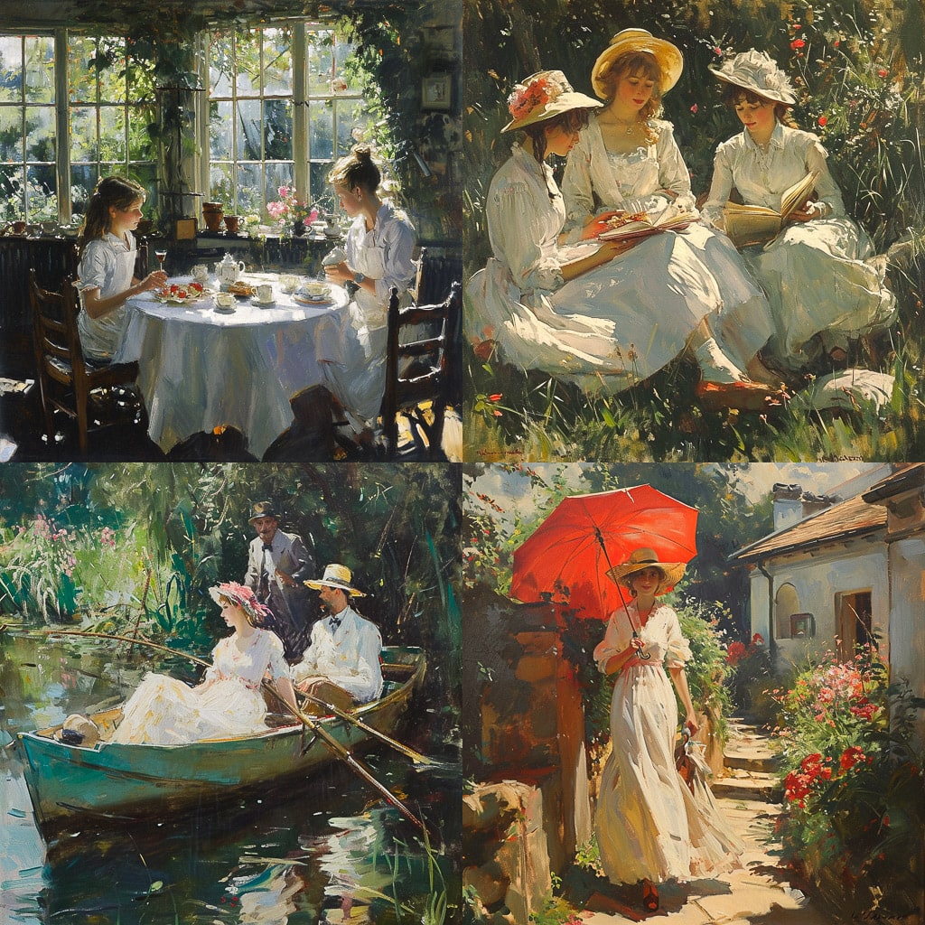 Стиль - Frank Bramley