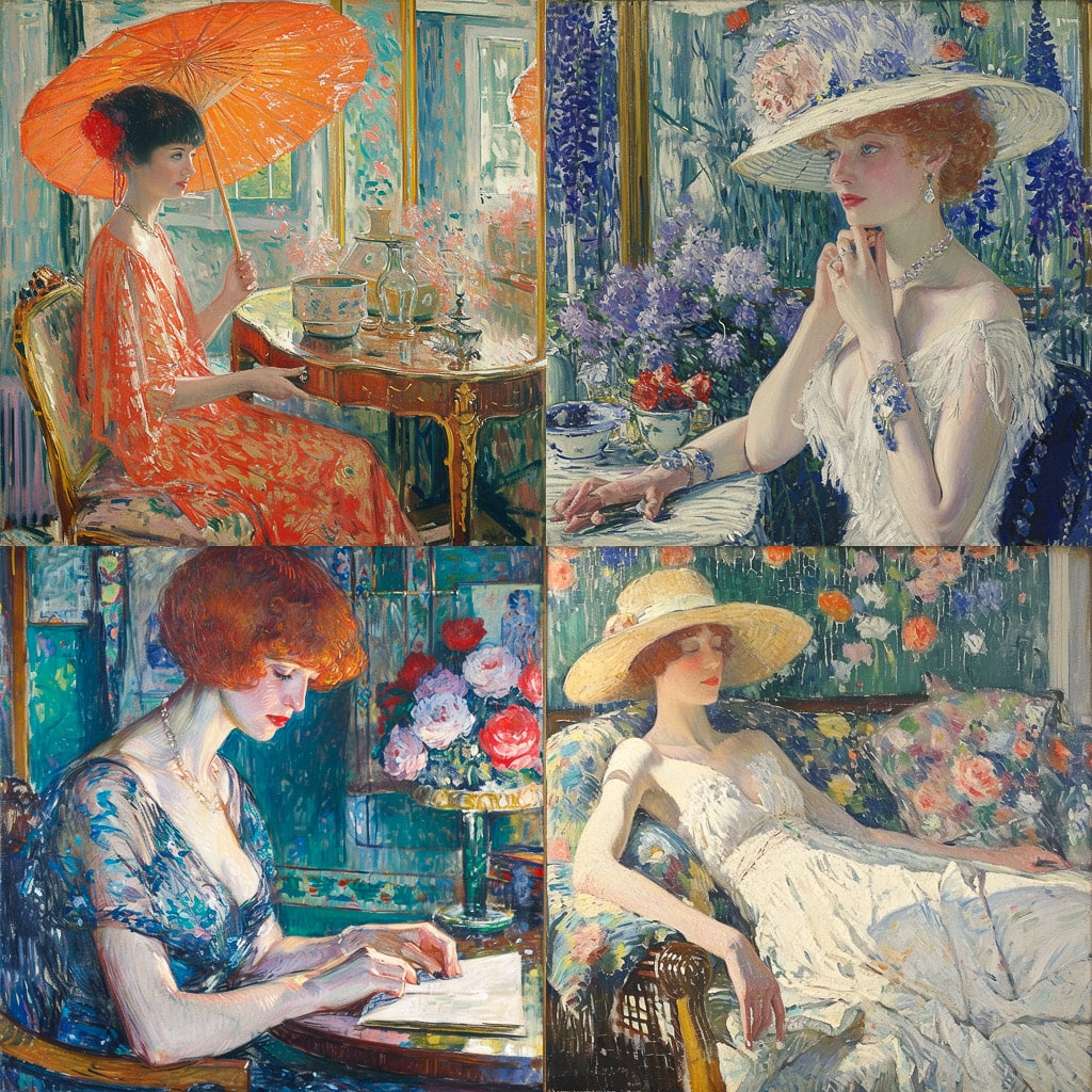 Стиль - Frederick Carl Frieseke