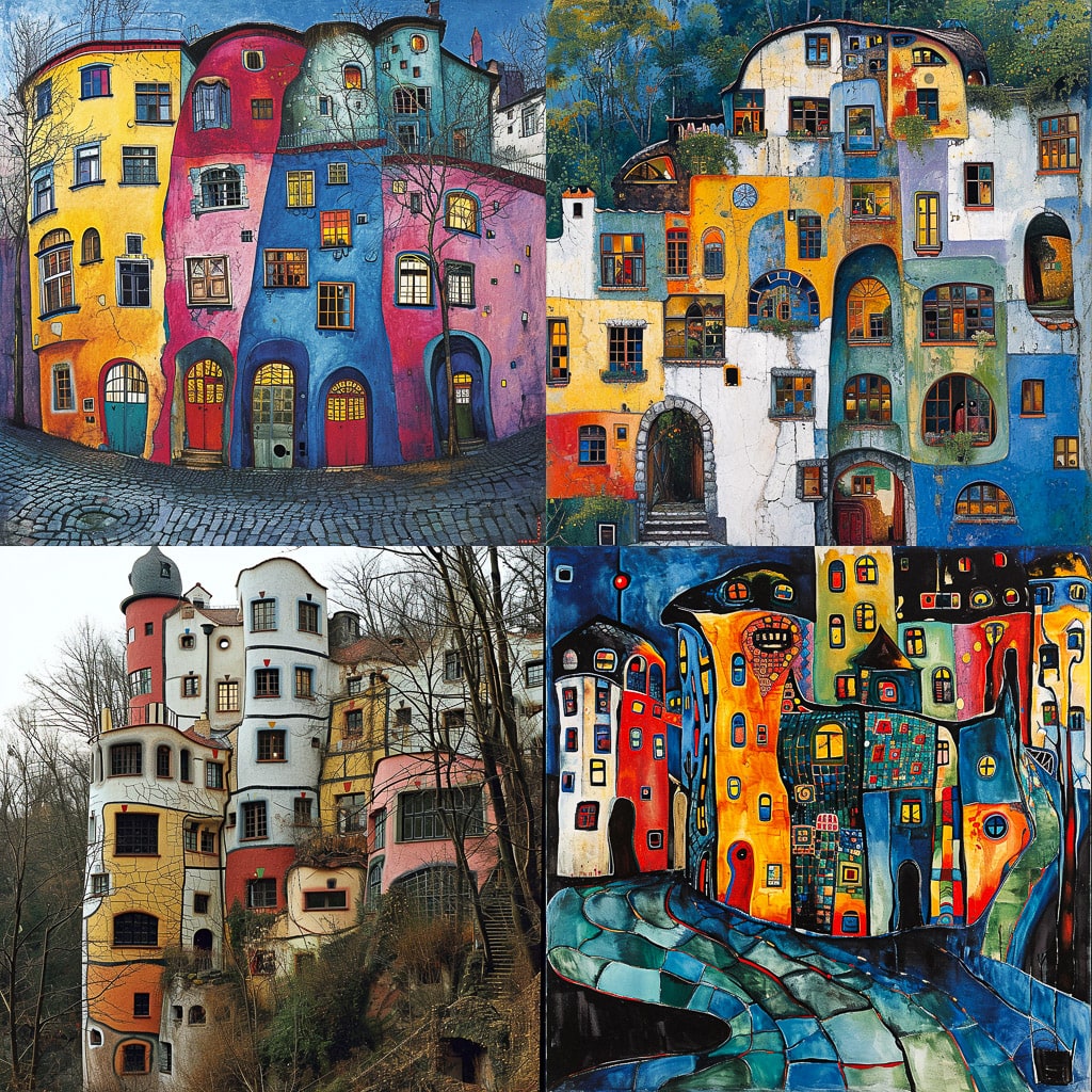 Стиль - Friedensreich Hundertwasser