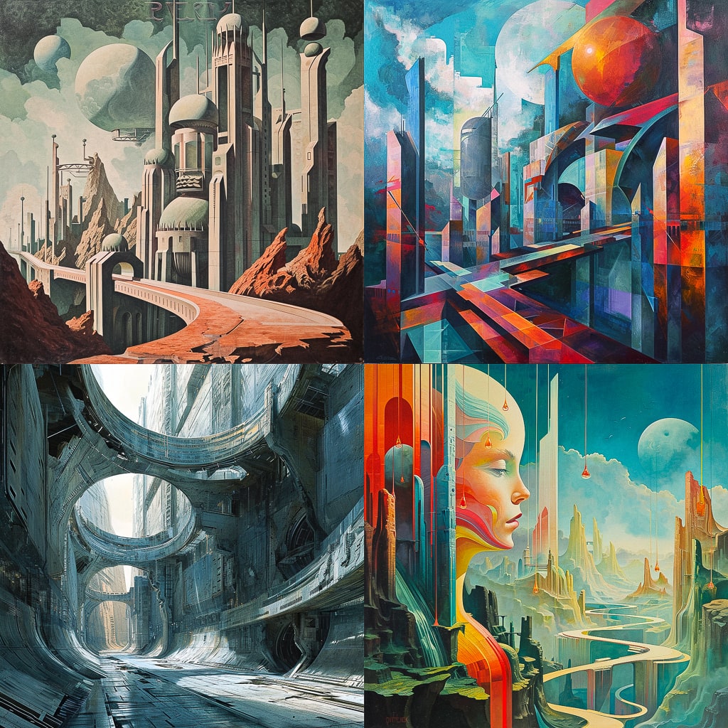 Стиль - Futurism