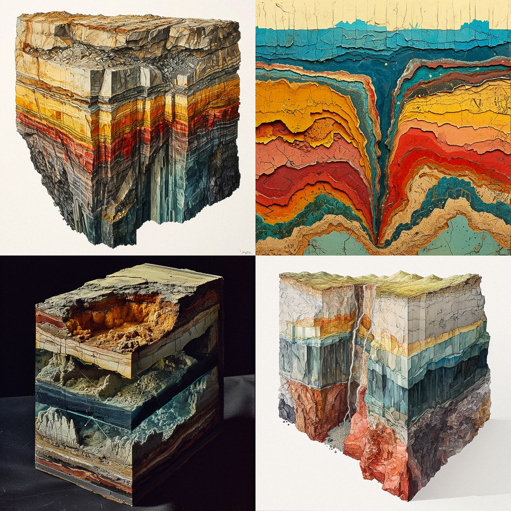 Стиль - Geological cross-section