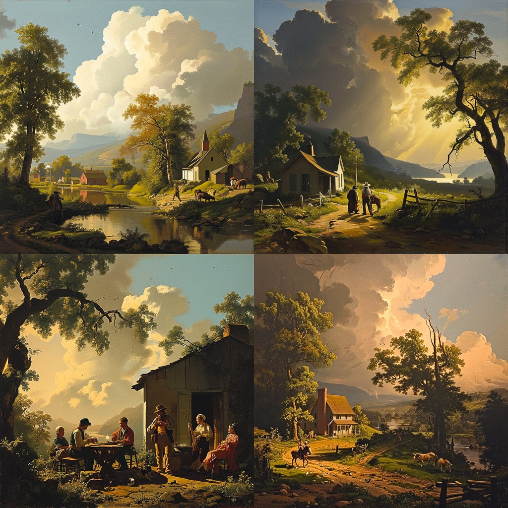 Стиль - George Caleb Bingham