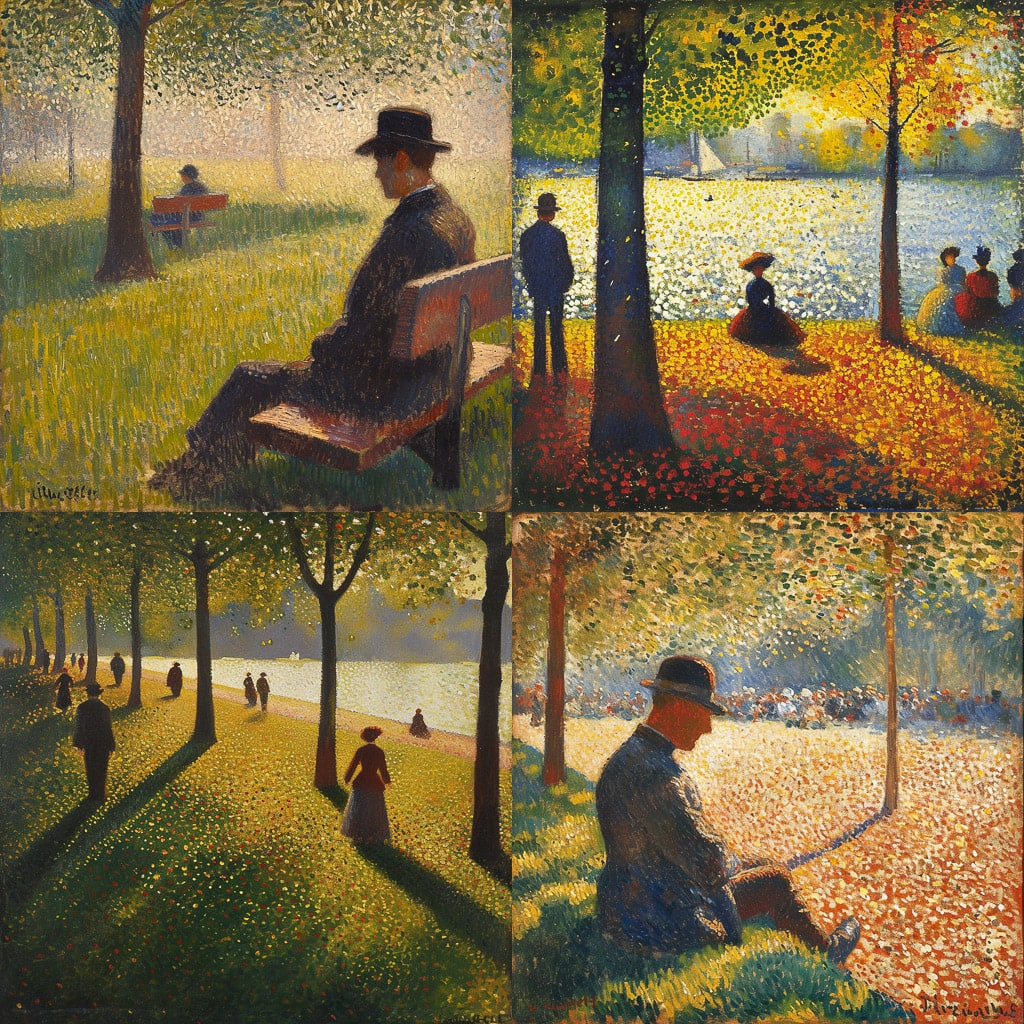Стиль - Georges Seurat