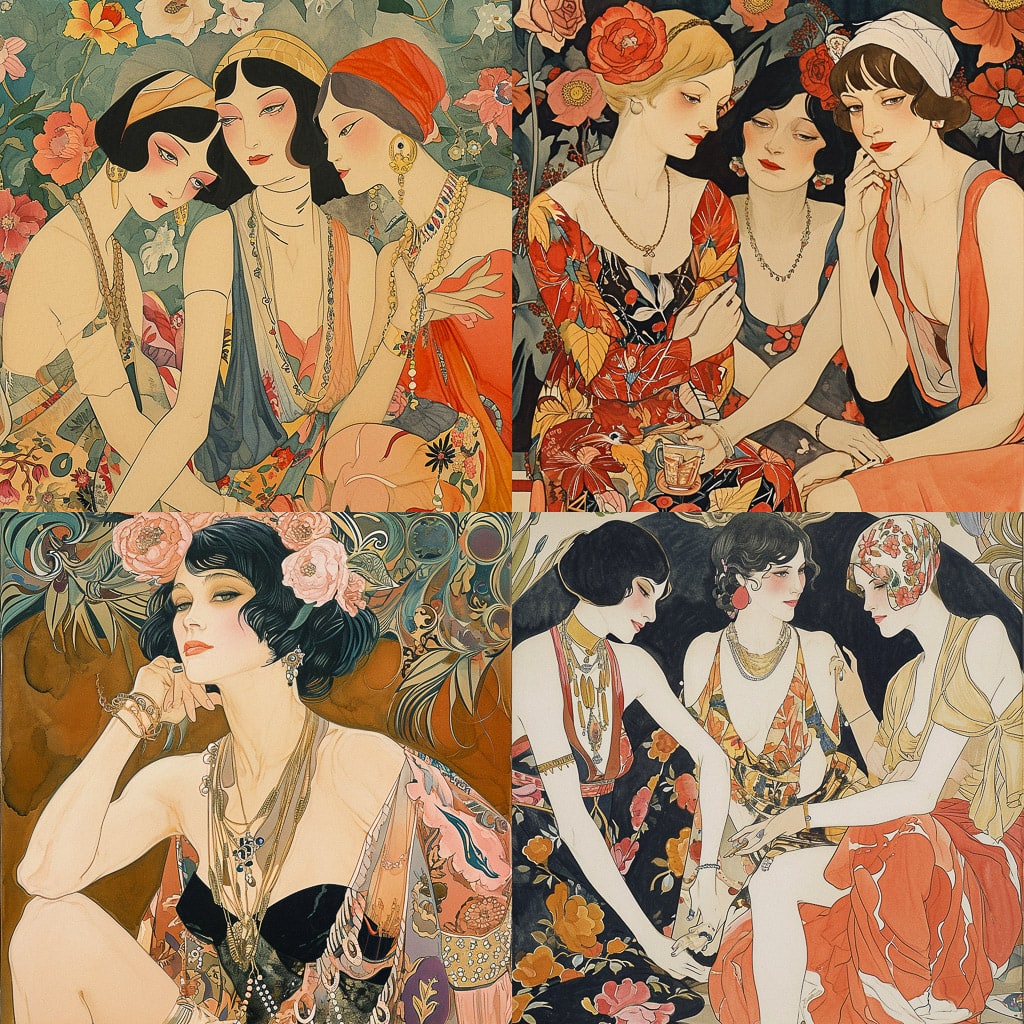 Стиль - Gerda Wegener