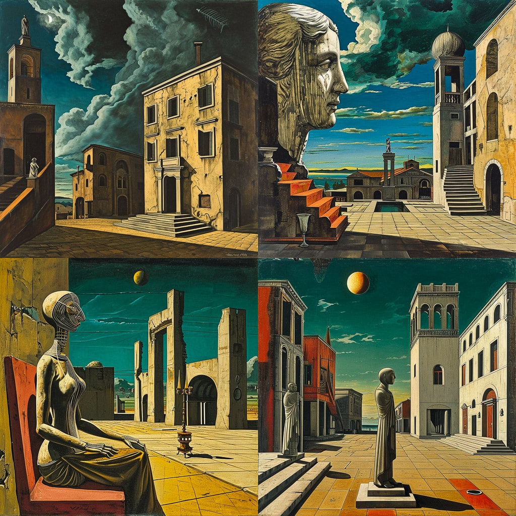 Стиль - Giorgio de Chirico