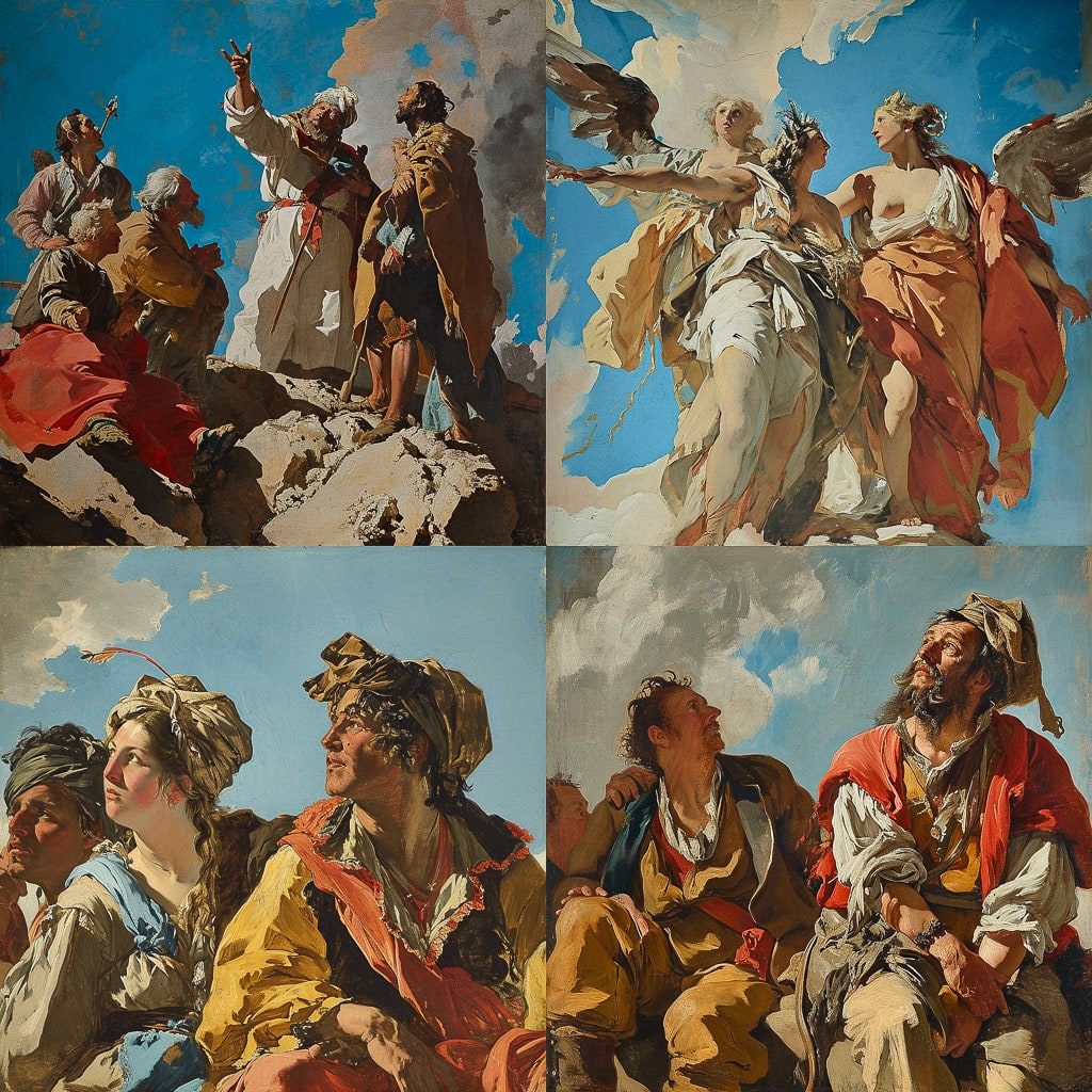 Стиль - Giovanni Battista Tiepolo