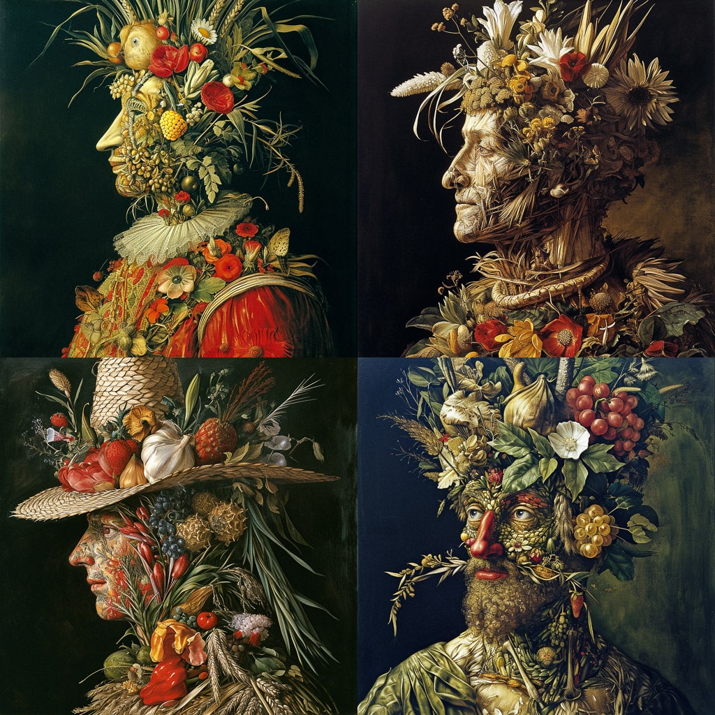 Стиль - Giuseppe Arcimboldo