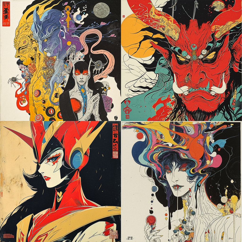 Стиль - Go Nagai