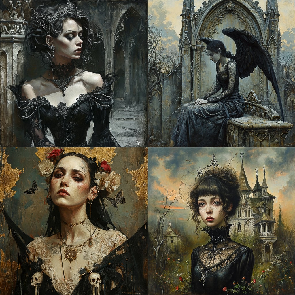 Стиль - Gothic art