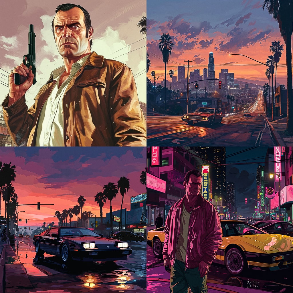 Стиль - Grand Theft Auto