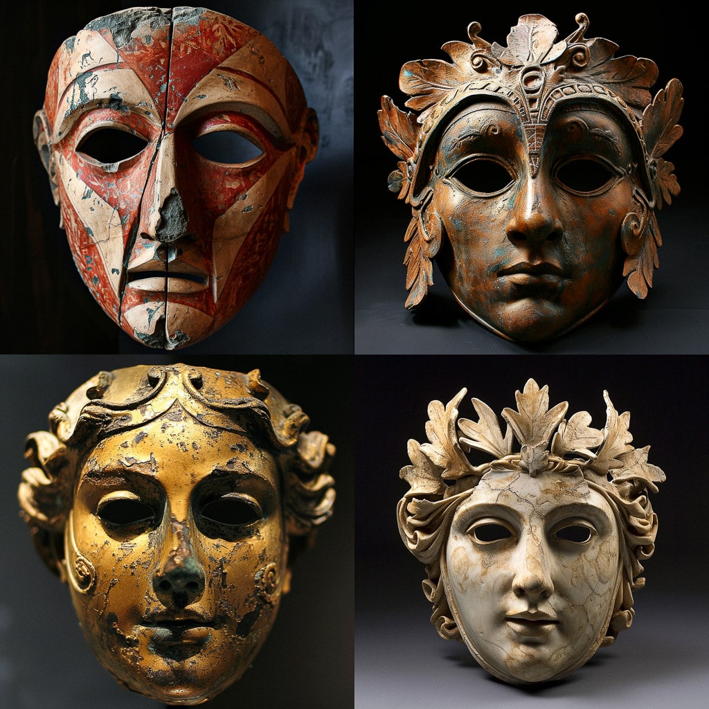 Стиль - Greek Theatre mask