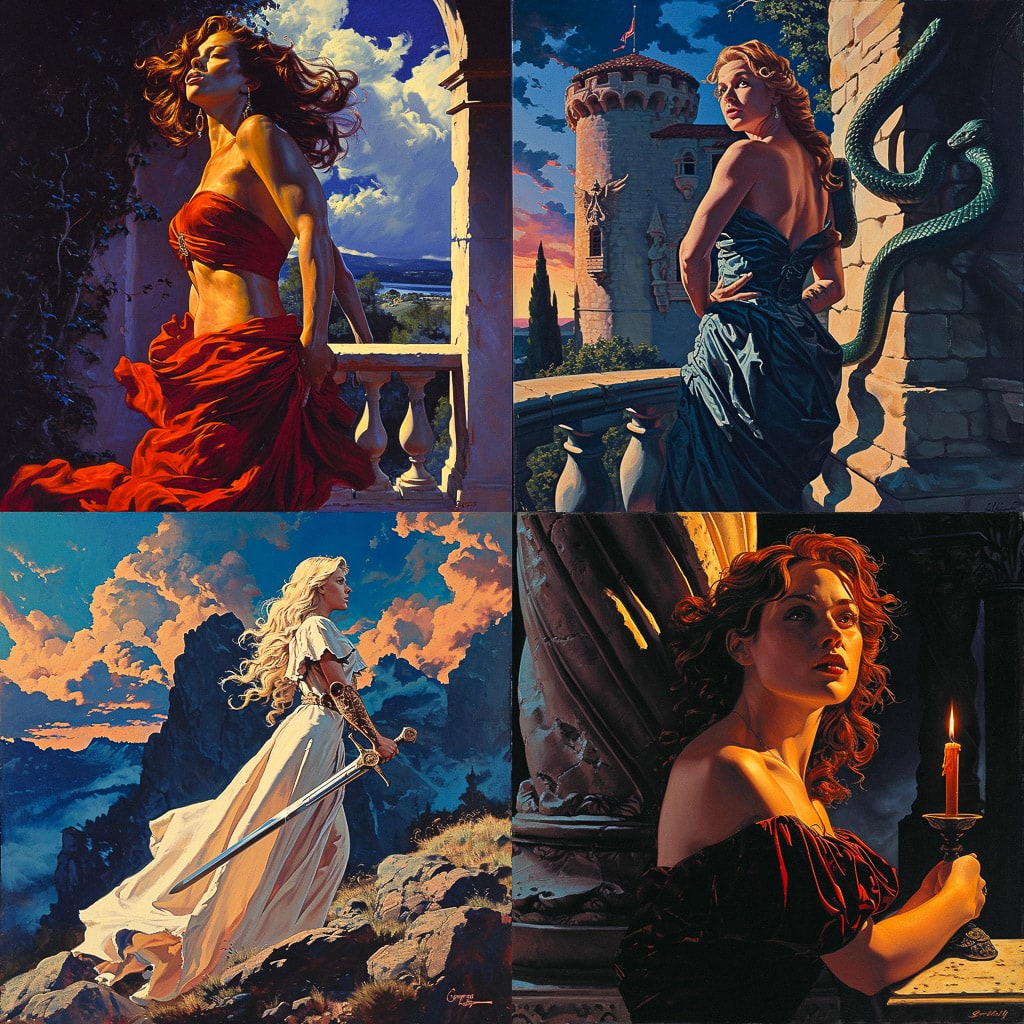 Стиль - Greg Hildebrandt