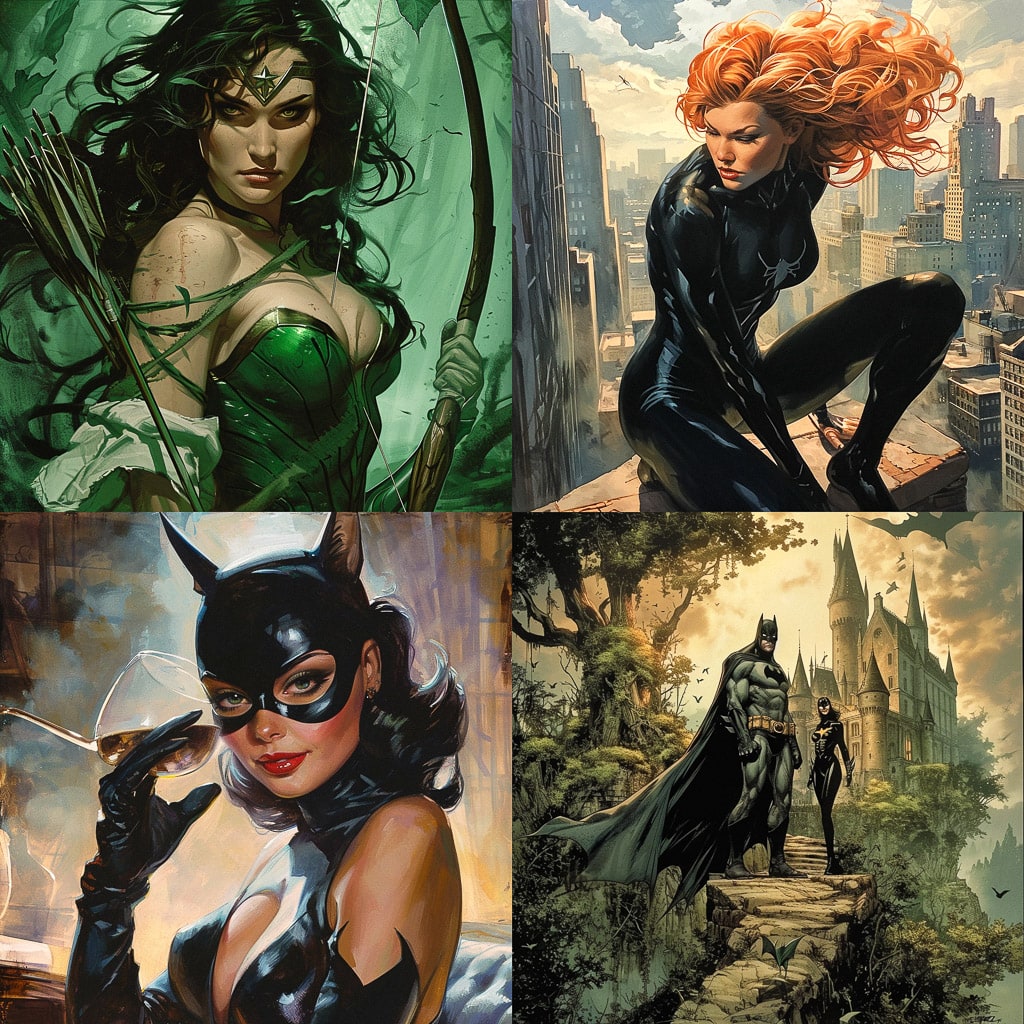 Стиль - Greg Land