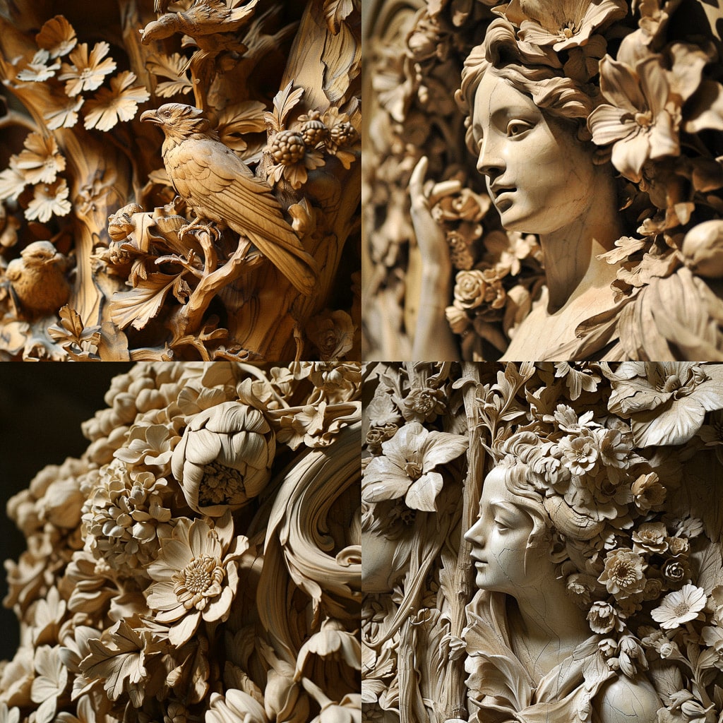 Стиль - Grinling Gibbons