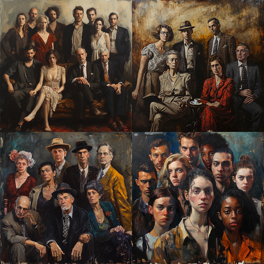 Стиль - Group portrait