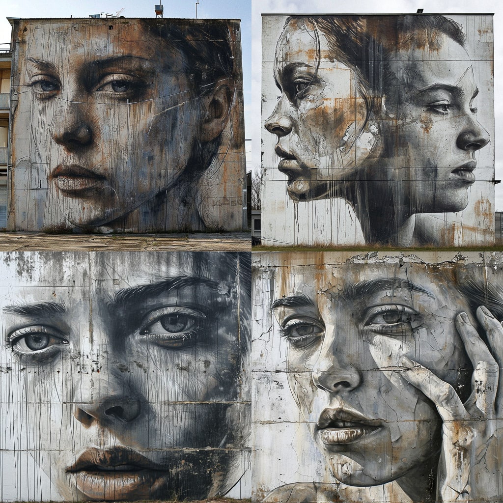 Стиль - Guido van Helten