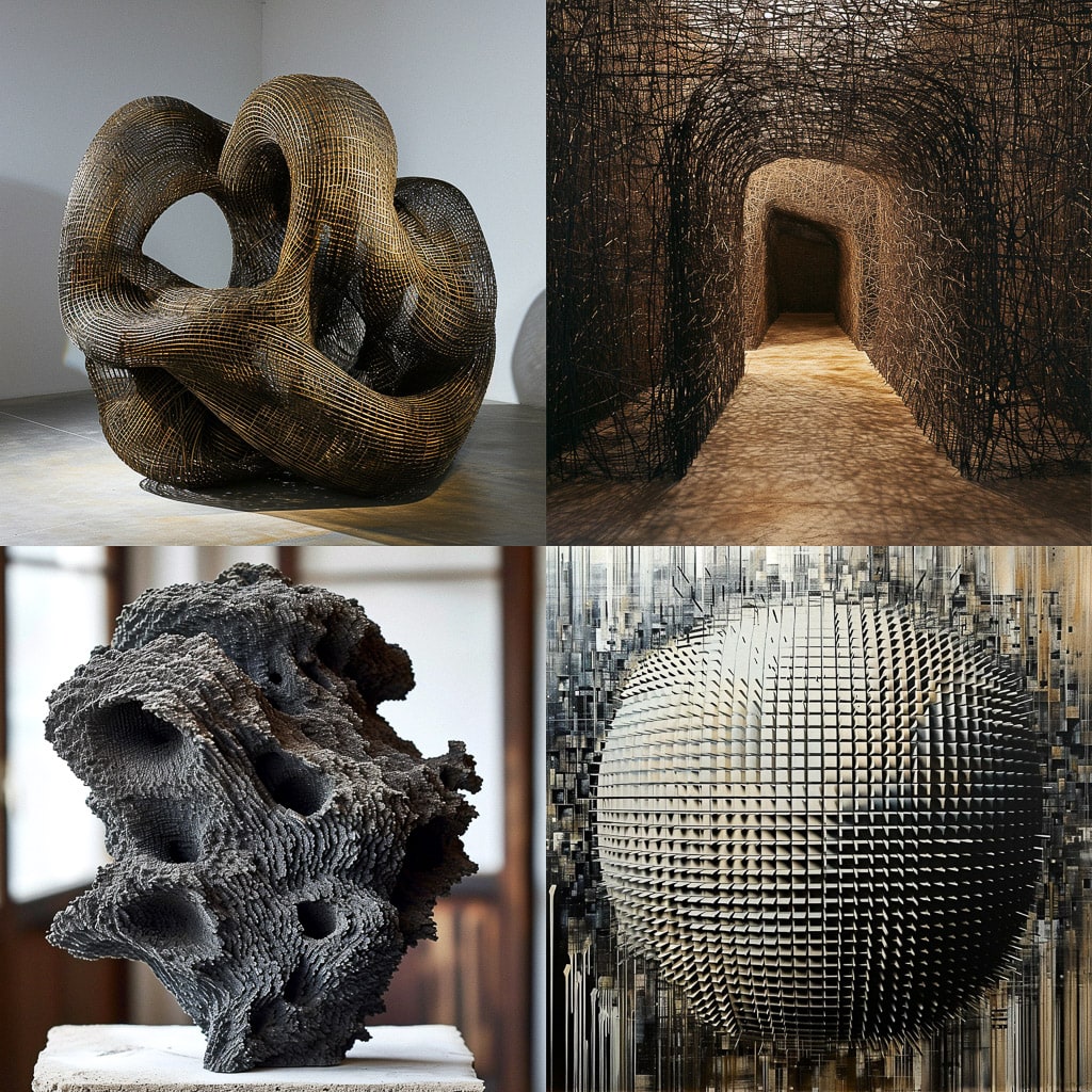 Стиль - Gunther Uecker