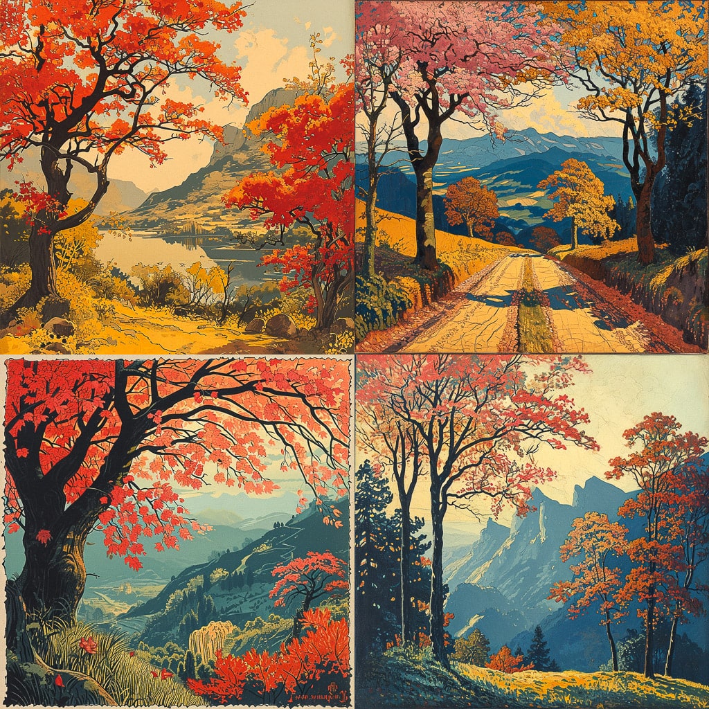 Стиль - Gustave Baumann