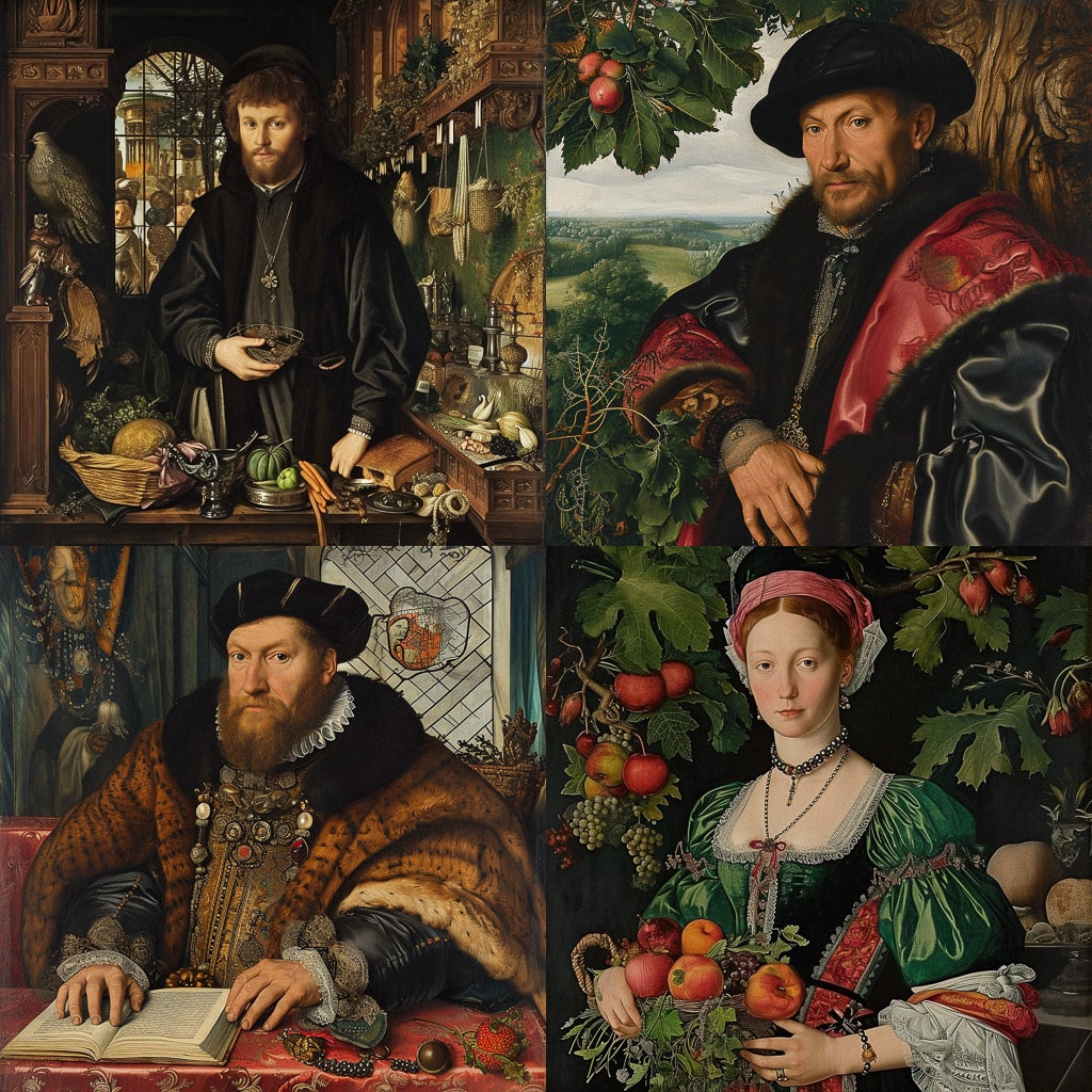 Стиль - Hans Holbein the Elder