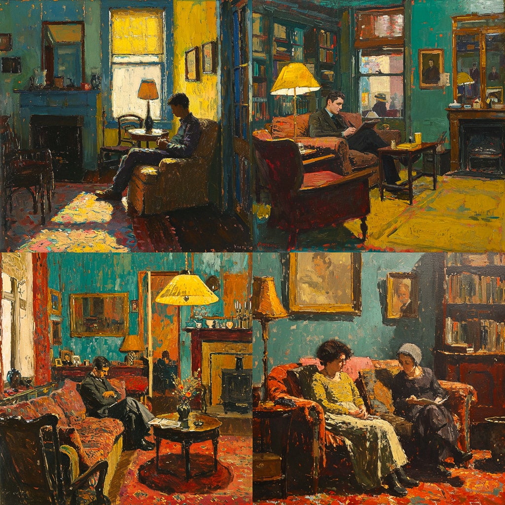 Стиль - Harold Gilman