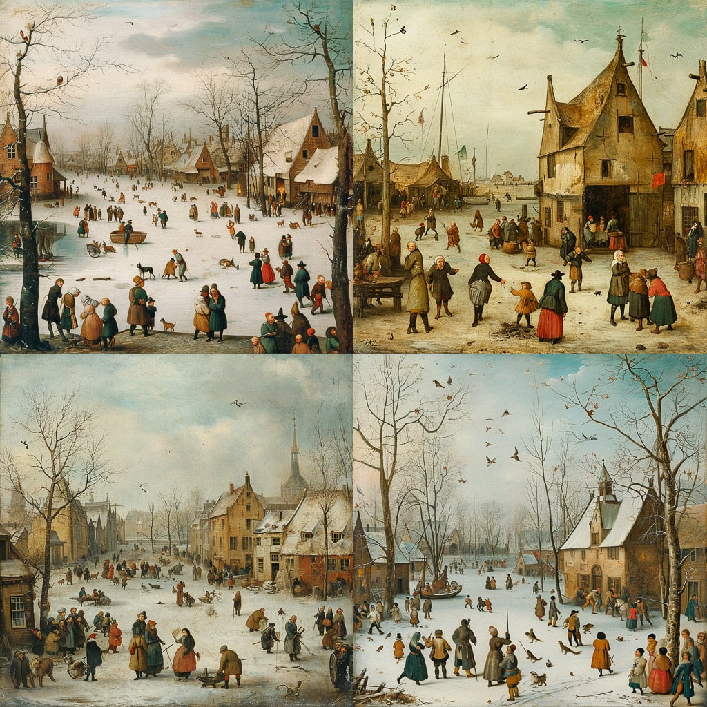 Стиль - Hendrick Avercamp