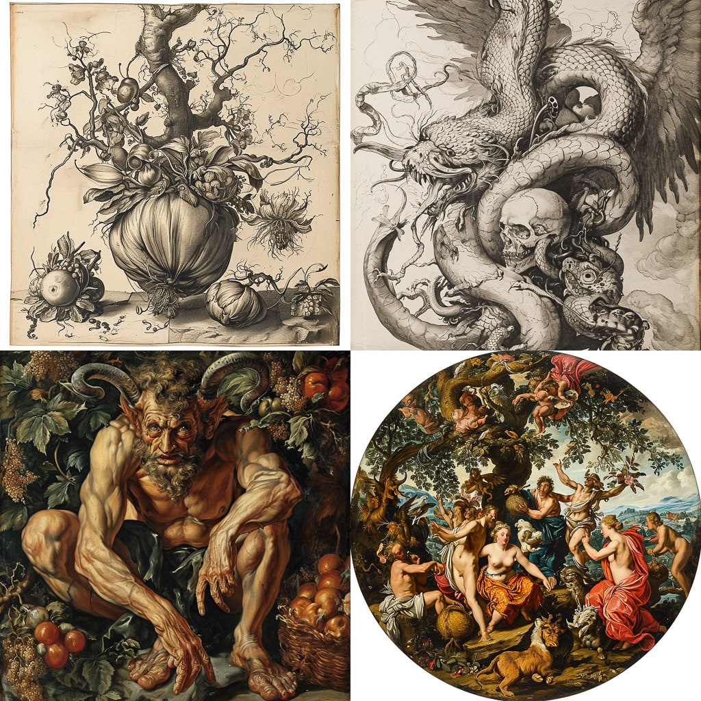 Стиль - Hendrick Goltzius