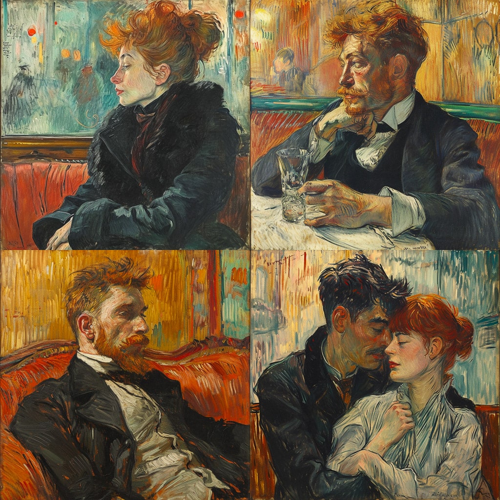 Стиль - Henri de Toulouse-Lautrec
