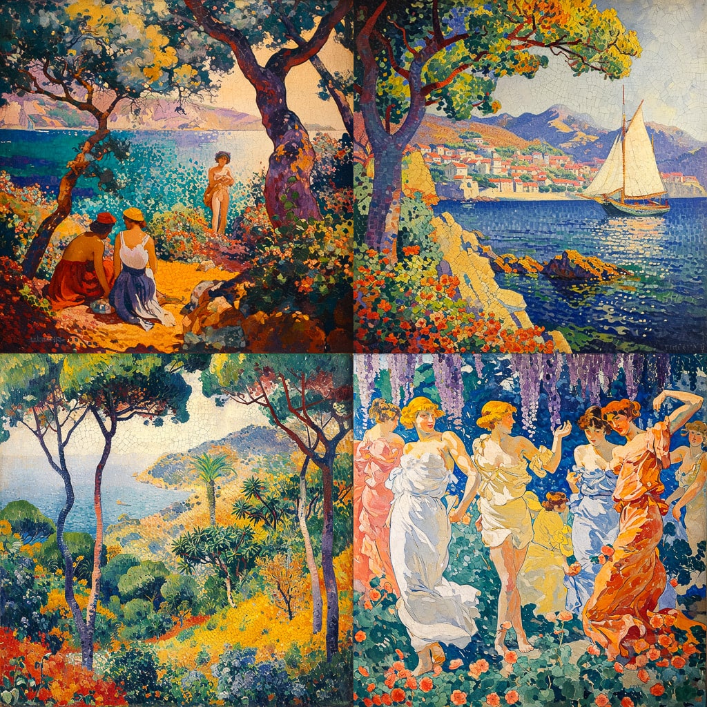 Стиль - Henri-Edmond Cross