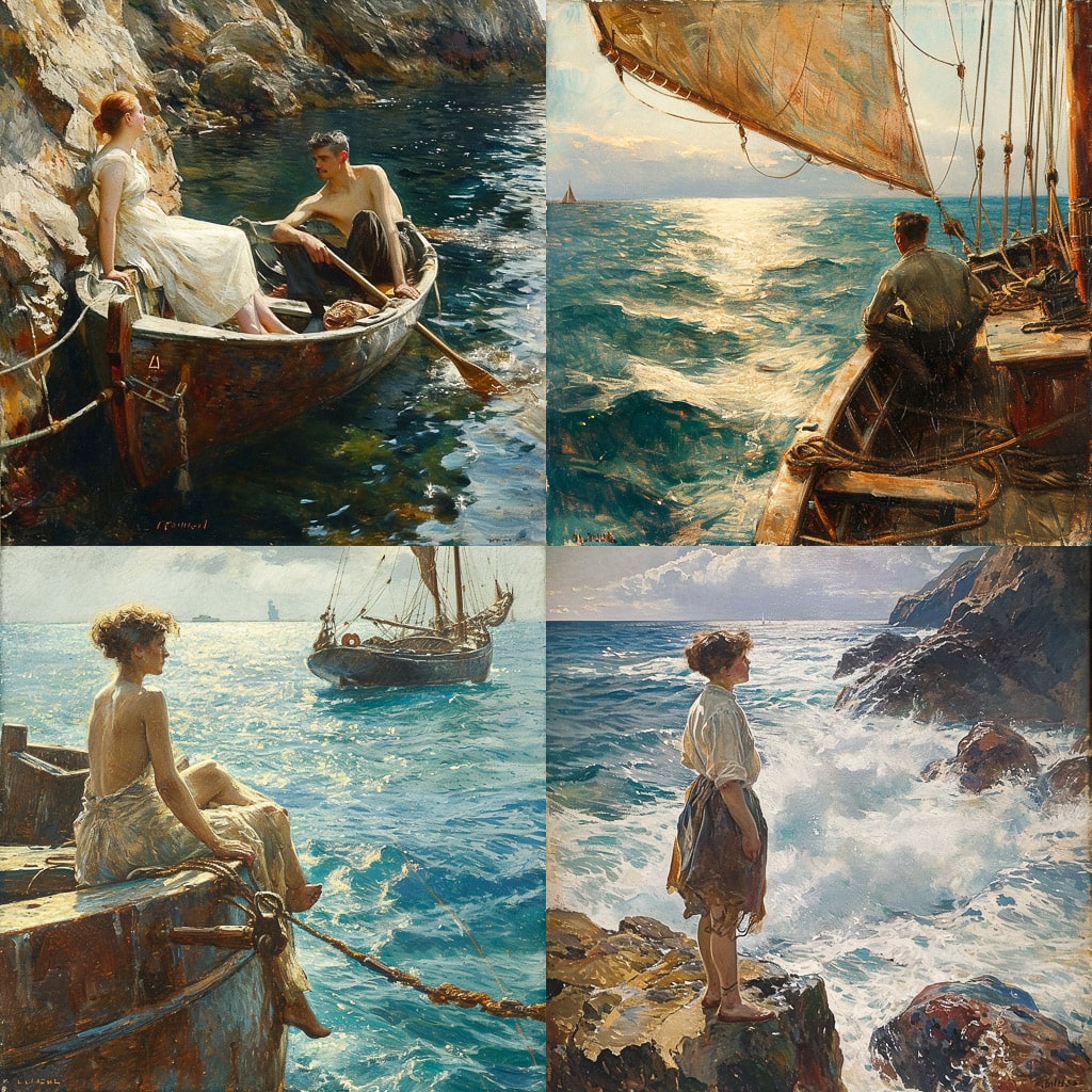 Стиль - Henry Scott Tuke